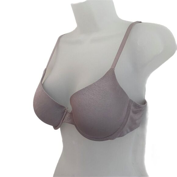 Victoria's Secret 34C Bra Uplift Semi Demi Lavender Purple Underwire Lined - Picture 6 of 8